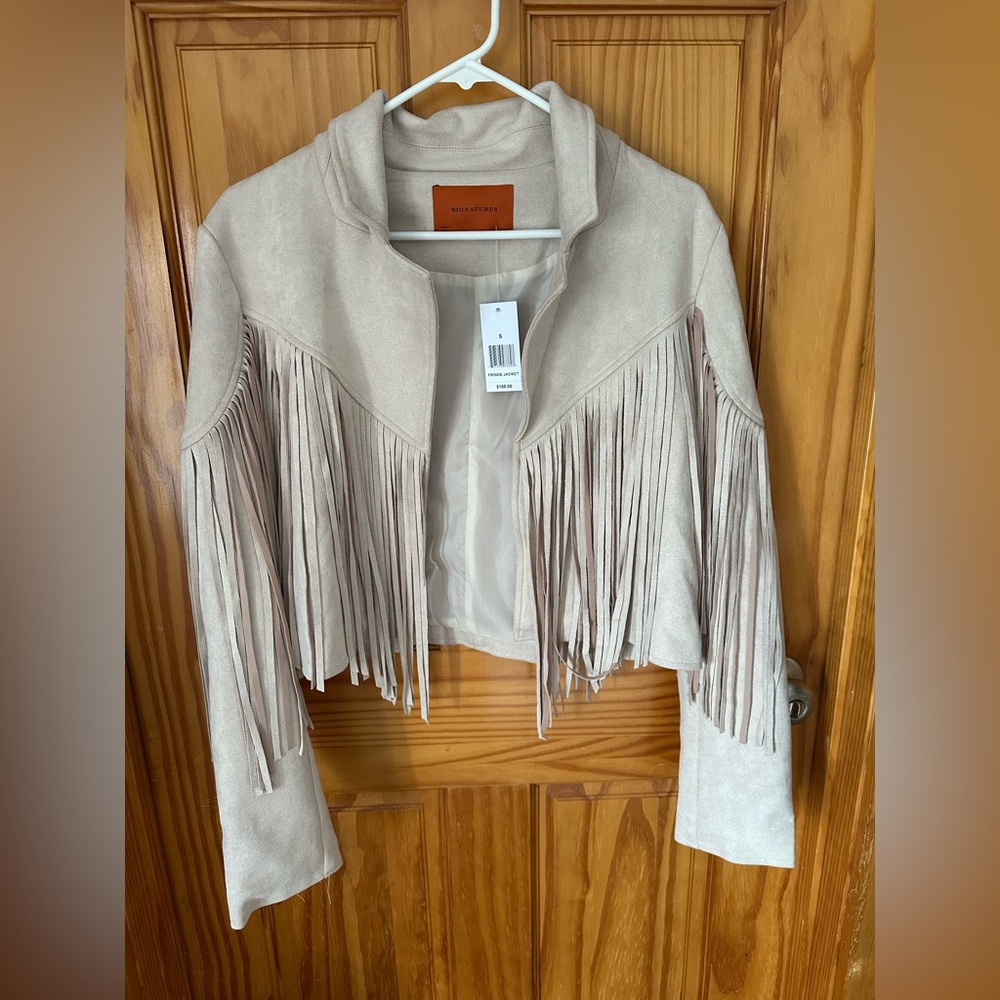 NWT Signature 8 fringe jacket - Picture 2 of 11